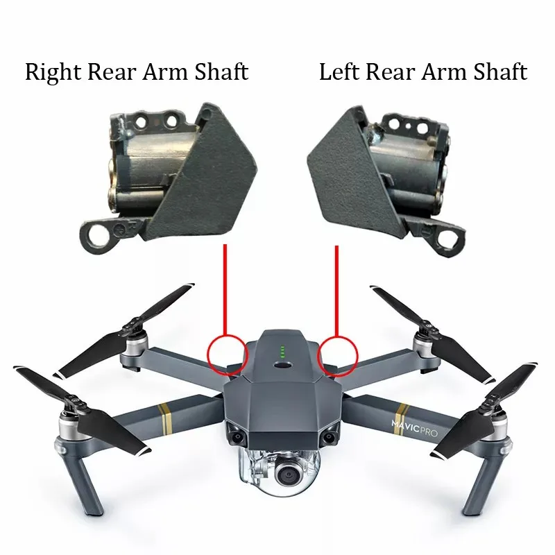 

Оригинальная запчасть для ремонта осей заднего рычага для дрона DJI Mavic Pro левый/правый задний рычаг вала Запчасти для ремонта