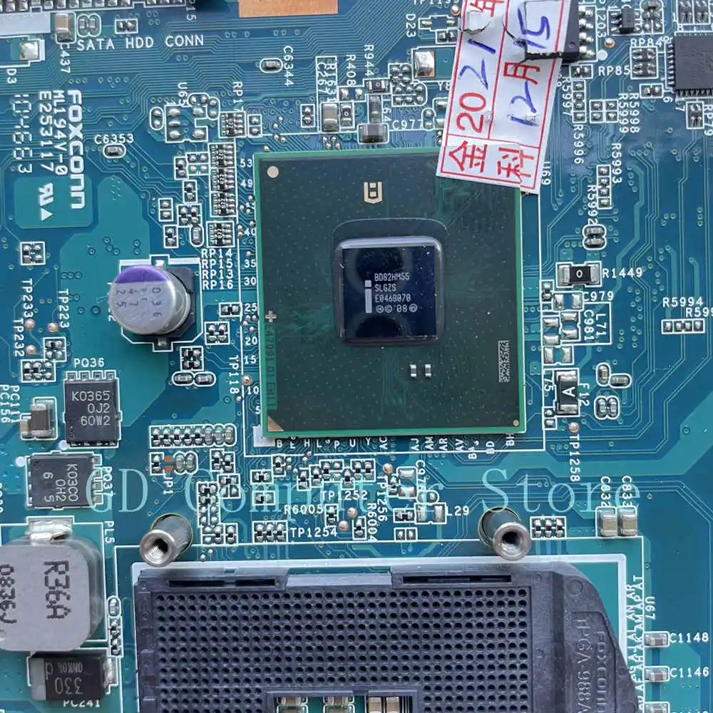 Материнская плата для ноутбука Sony VPCEA MBX-224 с видеокартой HD5470 512MB A1794327A M961 REV:1.1 высокого качества, 100% проверена, быстрая доставка.