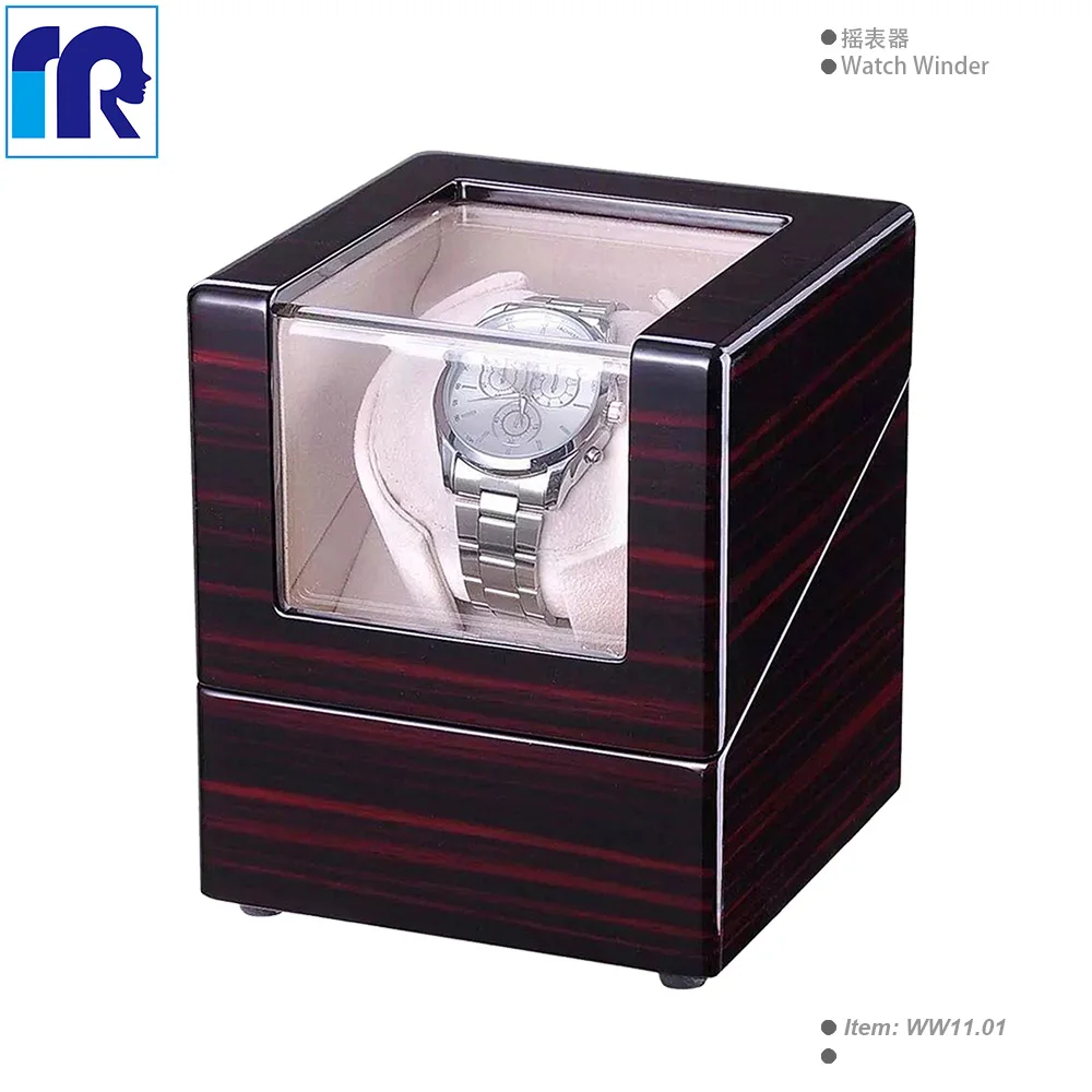 Часы Winder деревянные часы лакированные рояльные глянцевые черные карбоновые |