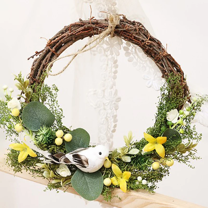 1 комплект детской одежды на весну венок с птицей висит вечерние украшения для