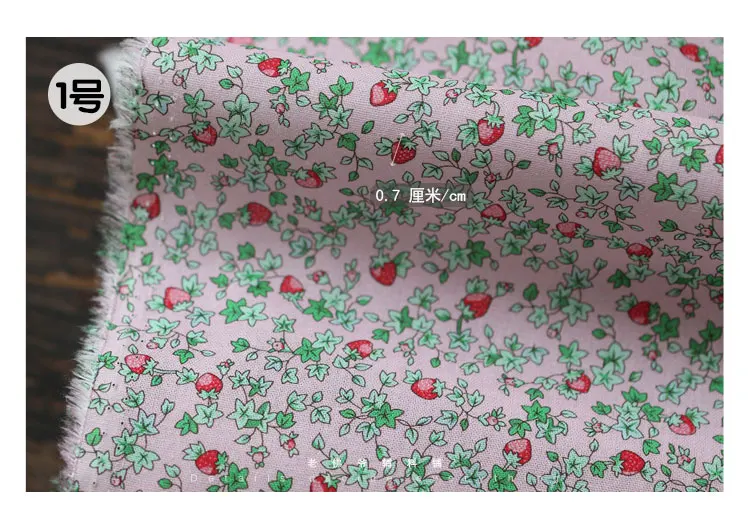 

ZXIIXZ Japanese Style Doll Cotton Cloth Print Bear Floral Cotton Cloth Patchwork Jelly Roll Strip DIY Quilts Home Textile Design