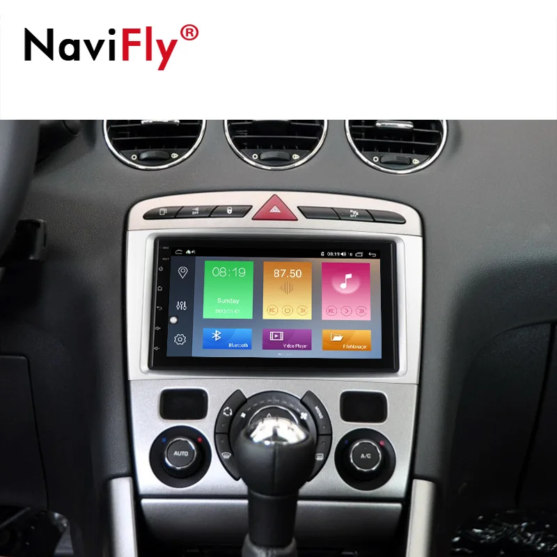 7‘’ Car Multimedia player Android for Peugeot 408 308 video DSP 4G LTE 8 core WIFI GPS Navigation carplay radio stereo 2din |