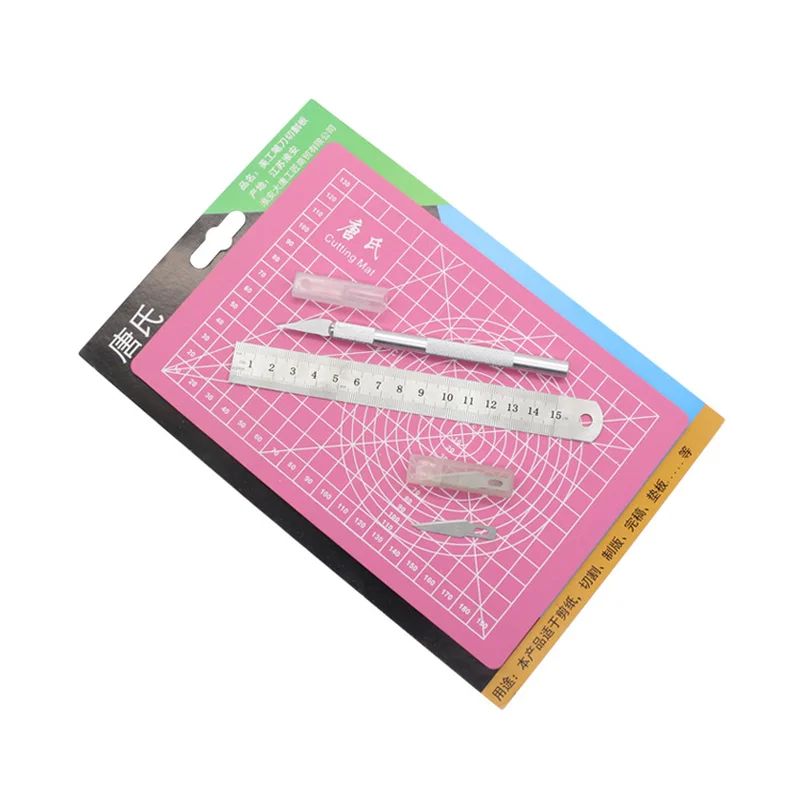 3 шт. набор ручек ножей разделочных бумажных наборов небольшая линейка