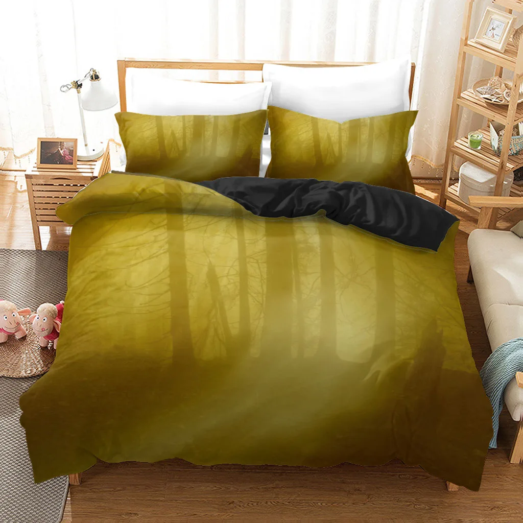 

Bohemian Bedding Set African Tribe Feather Print Duvet Cover 3D Comforter Covers 2/3pc Queen King Size Quilt Cover Pillowcase