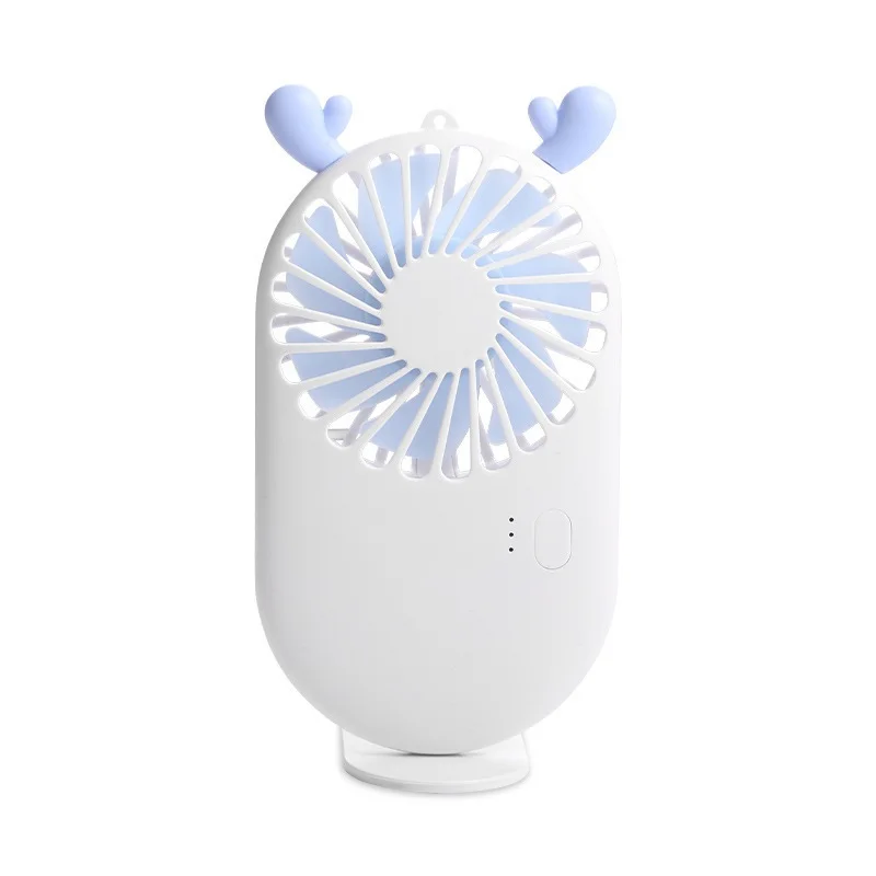 

USB Charging Portable Handheld Fan Desktop Air Cooler Outdoor Travel hand fan T