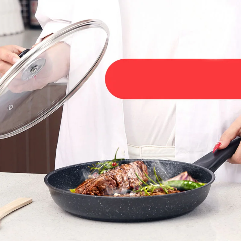 Сковорода для жарки без масляного дыма непригорающая сковорода маленький ВОК