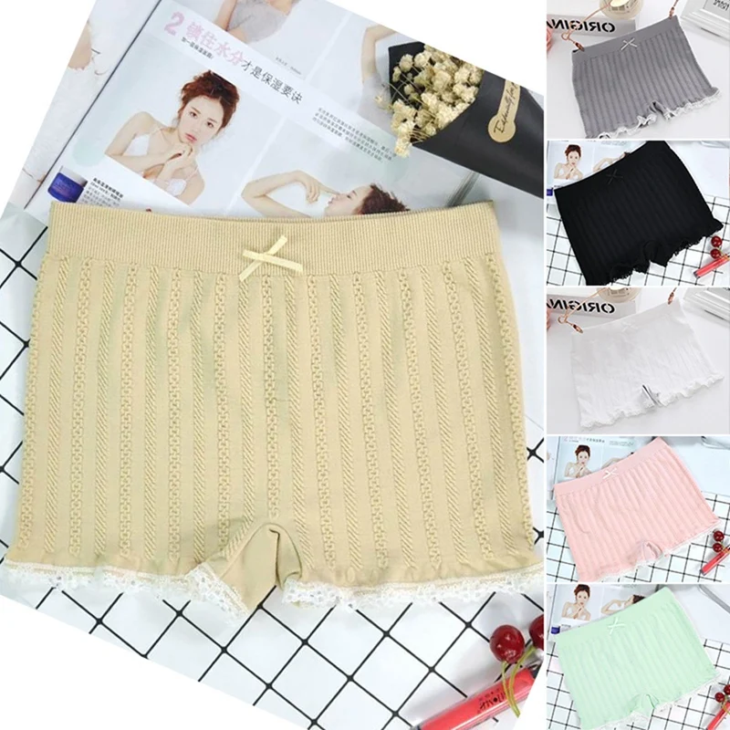 

Женские кружевные защитные штаны, удобные эластичные леггинсы, шорты