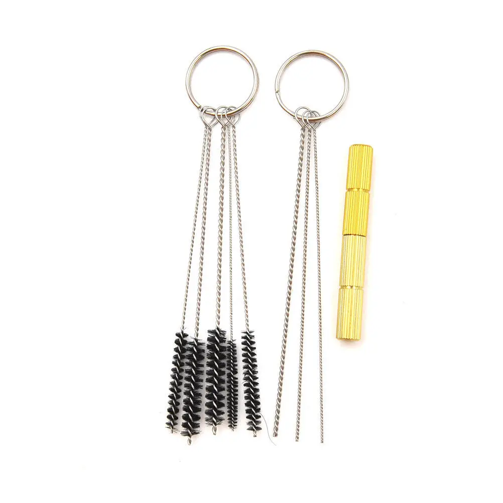 

11pcs /set Airbrush Spray Gun Nozzle Cleaning Kit Needle & Brush Set Repair Tool High Quality