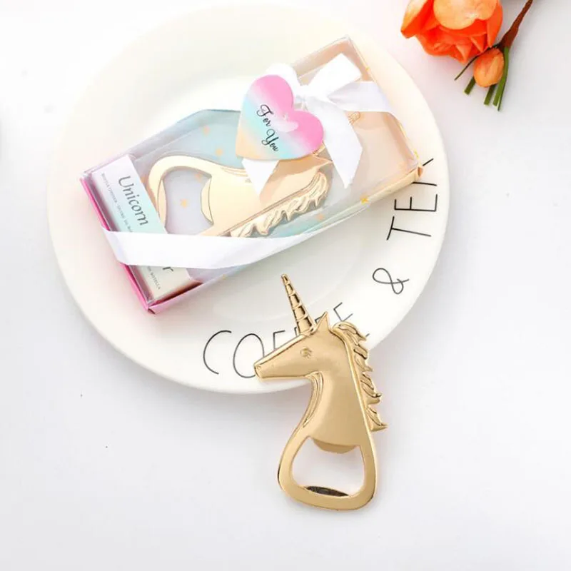 Вечерние открывалки для бутылок в виде единорога Подарочный открывалка детского