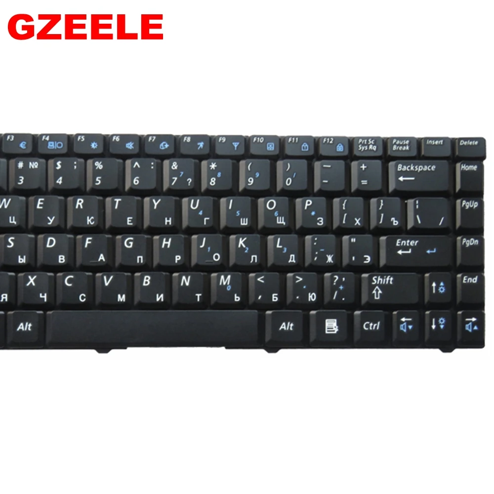 RU Клавиатура для ноутбука Samsung R519 Новая русская черная NP-R519 | Компьютеры и офис