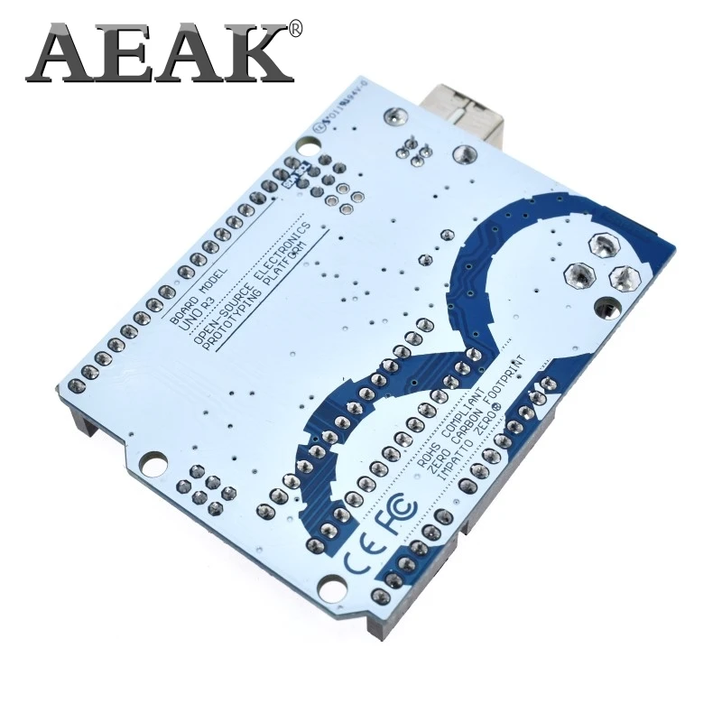 AEAK умная электроника UNO R3 MEGA328P ATMEGA16U2 макетная плата без USB кабеля для arduino Diy стартовый комплект