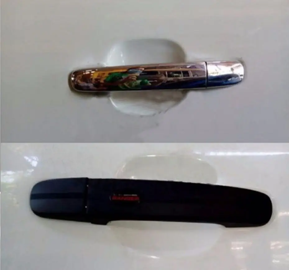 

Handle Covers Exterior Door Handles Protection For Ford Ranger 2012-2018 Accessories 4 Doors 4x4 Auto Body Parts