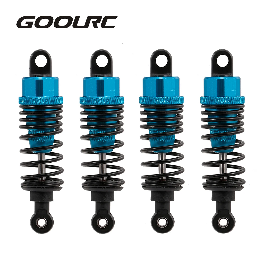 GOOLRC металлический амортизатор 4 шт. детали для автомобиля демпфер 60 мм 1:10 JLB HSP EM DHK