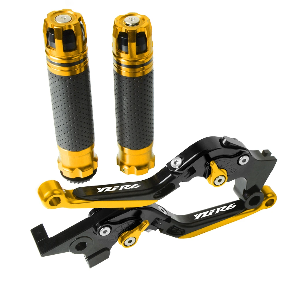 Выдвижной рычаг сцепления тормоза мотоцикла регулируемый для YAMAHA YZFR6 YZF R6 2005 2015 2016