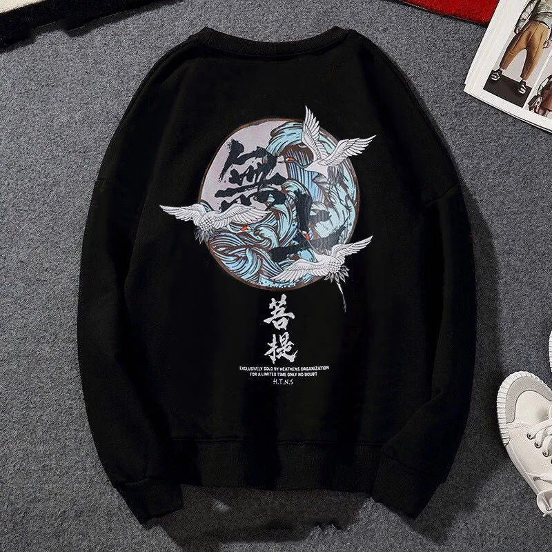 

Hip Hop Autumn Winter Mens Women Sweatshirt 2020 Cool Men Hoodie Streetwear Hood Sweatshirt Hoody Men Black White Long Sleeves