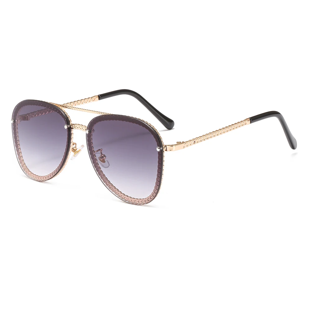 Bingking мужские классические солнцезащитные очки из нержавеющей стали