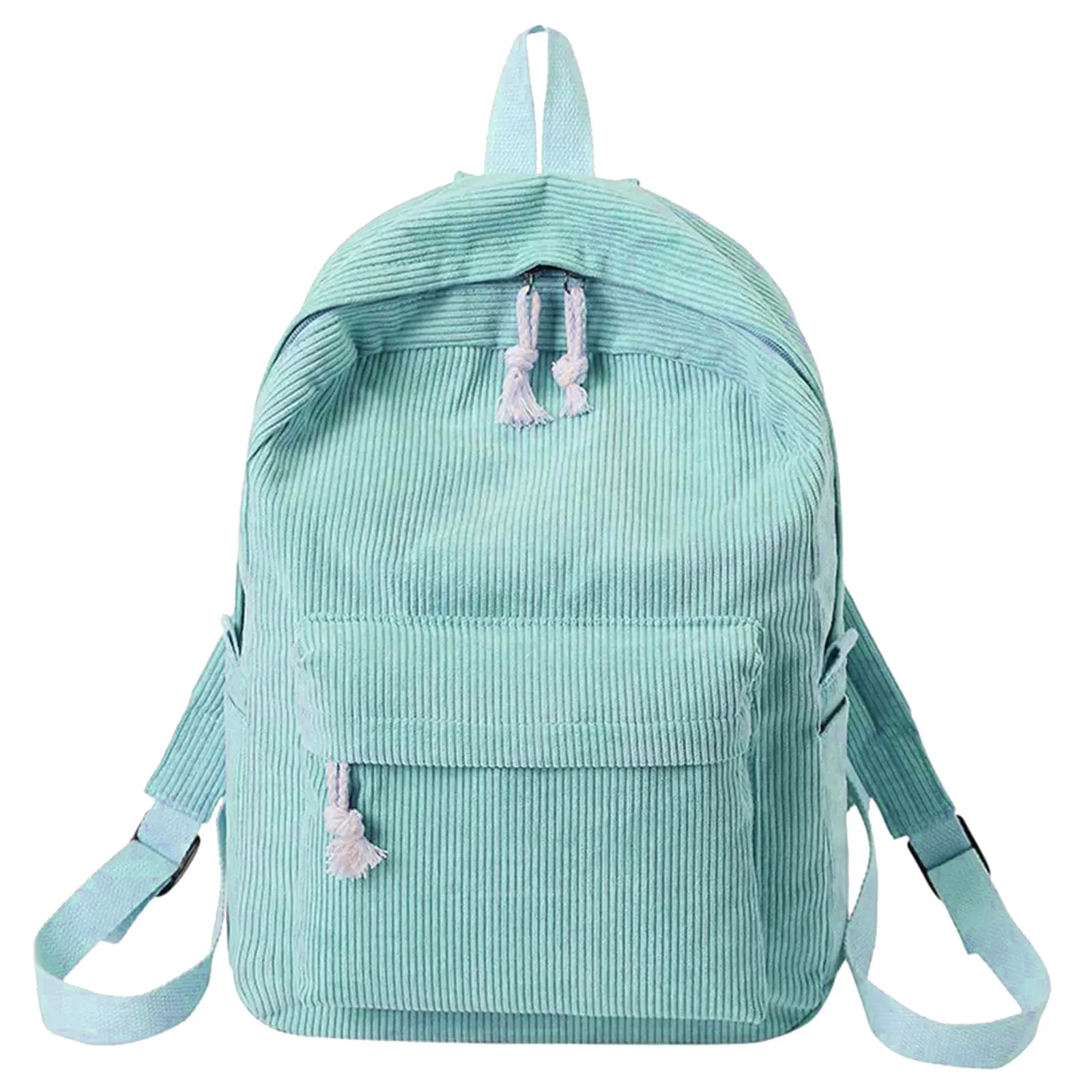 Женские модные повседневные вельветовые рюкзаки, однотонные повседневные сумки для покупок и путешествий, школьные сумки для повседневног...