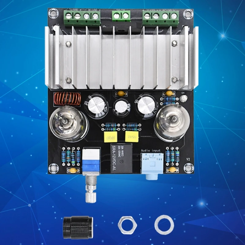 

Цифровой усилитель передающий стерео модуль постоянного/переменного тока 12В TDA7388 40Wx4 4ohm 4-канальный электронная трубка, Усилитель мощности ...