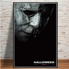 Хэллоуин Майкл Майерс ужасные фильмы плакаты и принты картины на стене абстрактные винтажные декоративные Декор для дома афиши