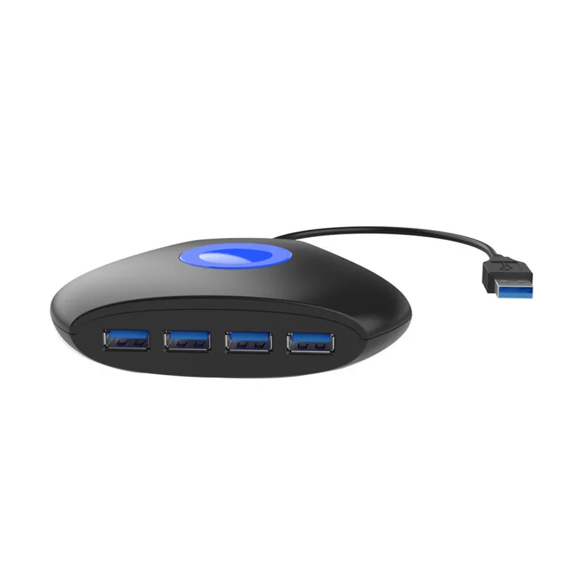 

4 in 1 USB 3.0 HUB Converter Splitter Extender For PS5 Xbox Series X/SX Gaming Controller Blue-ray