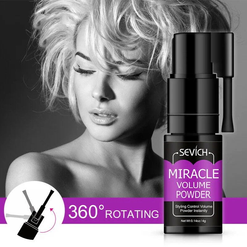 4 г спрей для кудрявых волос пудра объема пушистый матовый инструмент