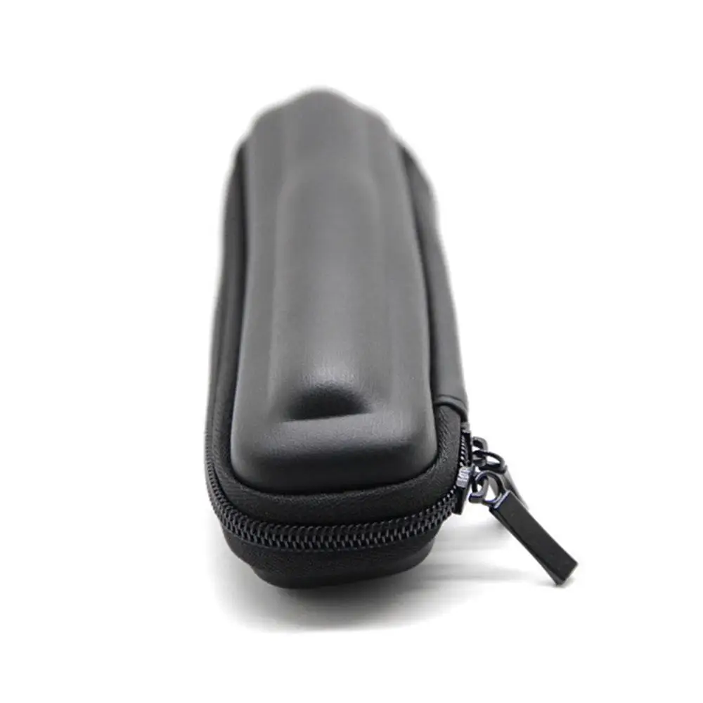 Volcanee черный Мини Тонкий чехол Маленькая кожаная сумка на молнии для переноски