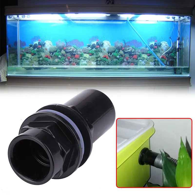 Fashion Accessories Pipe Aquariums Black Home&ampAmpLliving Aquarium Fish Tank Connector Water Joint Fittings Connection | Дом и сад