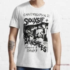 Мужская футболка Siouxsie flyer из 100% хлопка с короткими рукавами, Повседневная летняя футболка с круглым вырезом в уличном стиле, крутая забавная свободная футболка