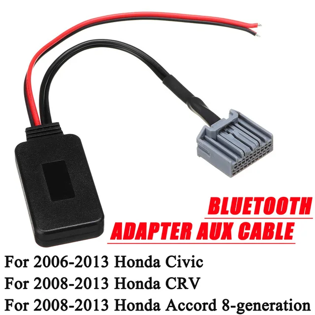 Автомобильный беспроводной музыкальный адаптер с Bluetooth 4 0 вспомогательный