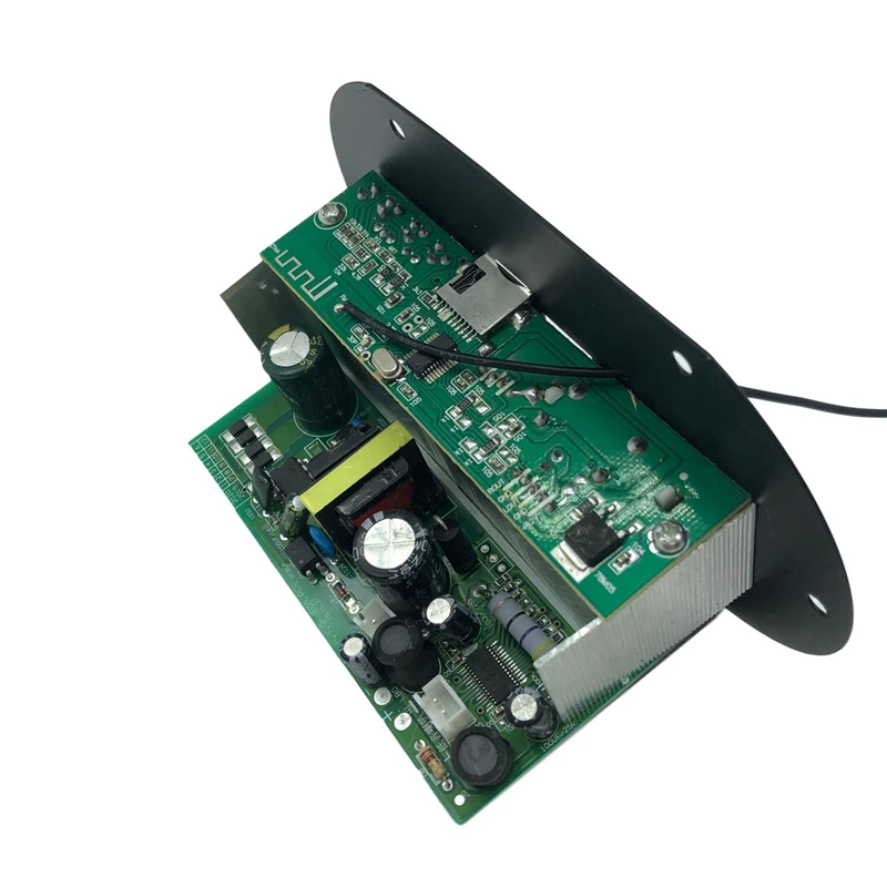 Моно сабвуфер усилитель плата двойной микрофон K Song Bluetooth 30-150 Вт для 6-10 дюймов