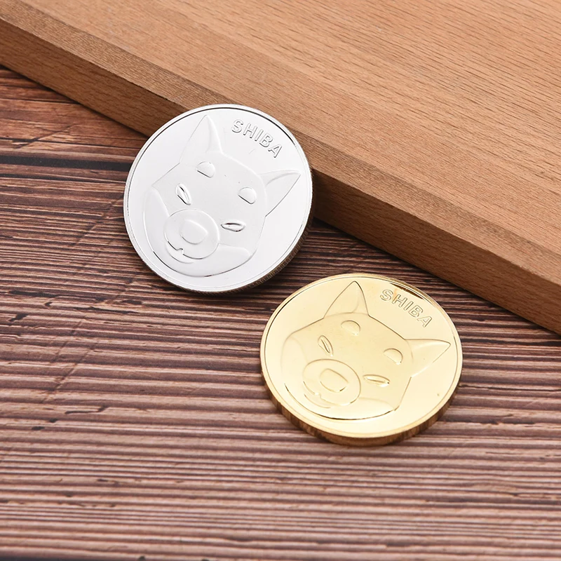 

Shiba Commemorative Coins Challenge Coin Dog Pattern Souvenir Art Collection
