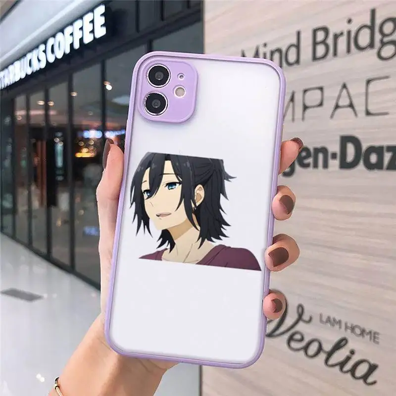 

Horimiya Phone Case Matte Transparent For iPhone 12 Mini 11 Pro XR XS Max 7 8 Plus