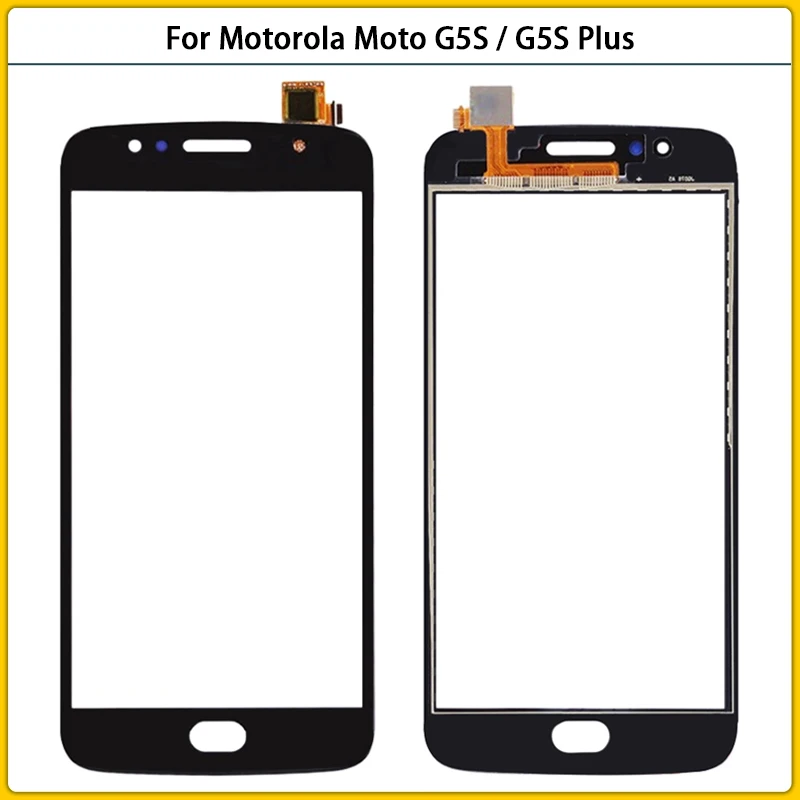 New For Motorola Moto G5S XT1791 XT1792 Touch Screen Panel Digitizer Sensor Plus Touchscreen Front Glass Lens Replace | Мобильные