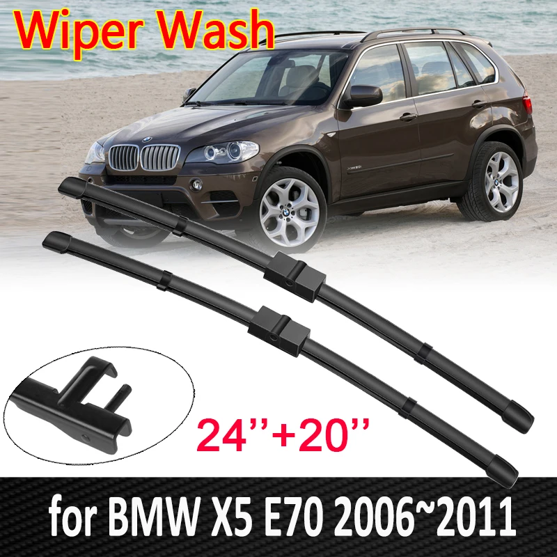 

Car Wiper Blade for BMW X5 E70 2006 2007 2008 2009 2010 2011 Front Windscreen Windshield Wipers Car Accessories Goods