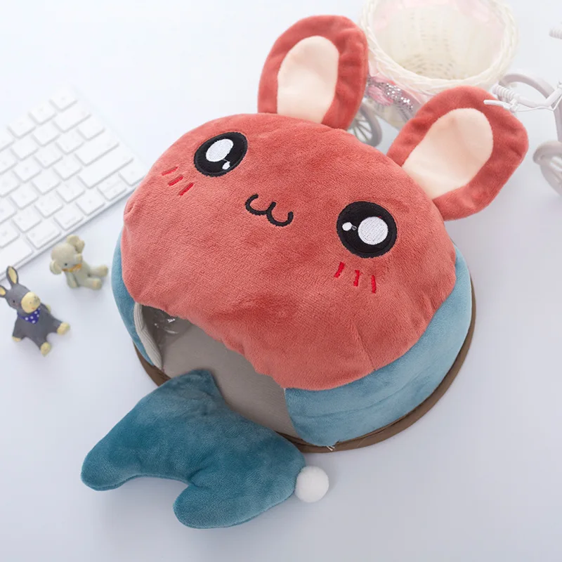 Зимний USB мощный коврик для мыши с подогревом рук мультяшная форма DQ Drop|Коврики