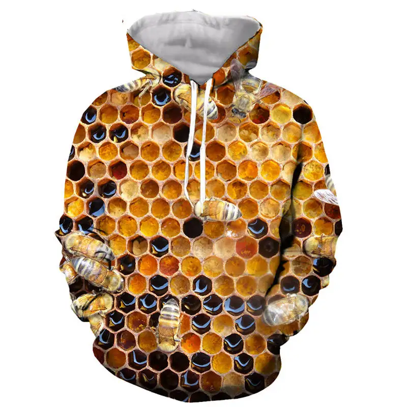 

bees hives 3D hoodies galaxy Space Goku/Vegeta print streetwear men/women Sweatshirt Pullovers
