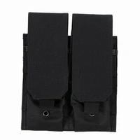tactical airsoft m4 double magazine pouch molle pouches outdoor sport military paintball hunting mag holster waist bag