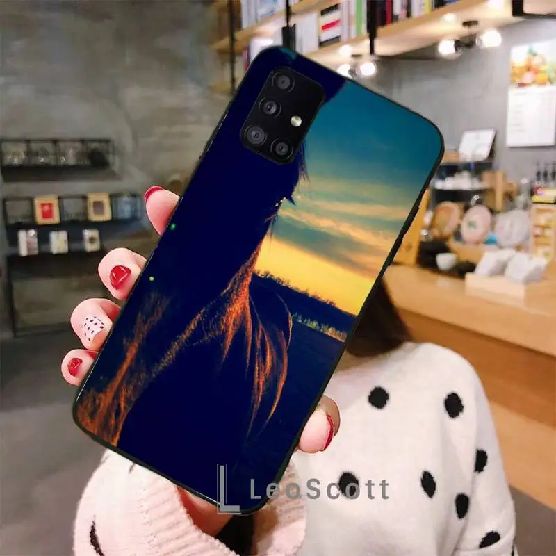 

Frederik The Great beauty horse Phone Cases For Samsung A40 A50 A51 A71 A20E A20S S8 S9 S10 S20 Plus note 20 ultra 4G 5G