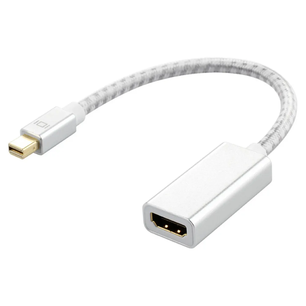 Кабель адаптер Mini Displayport HDMI переходник мама Мини DP папа для проектора