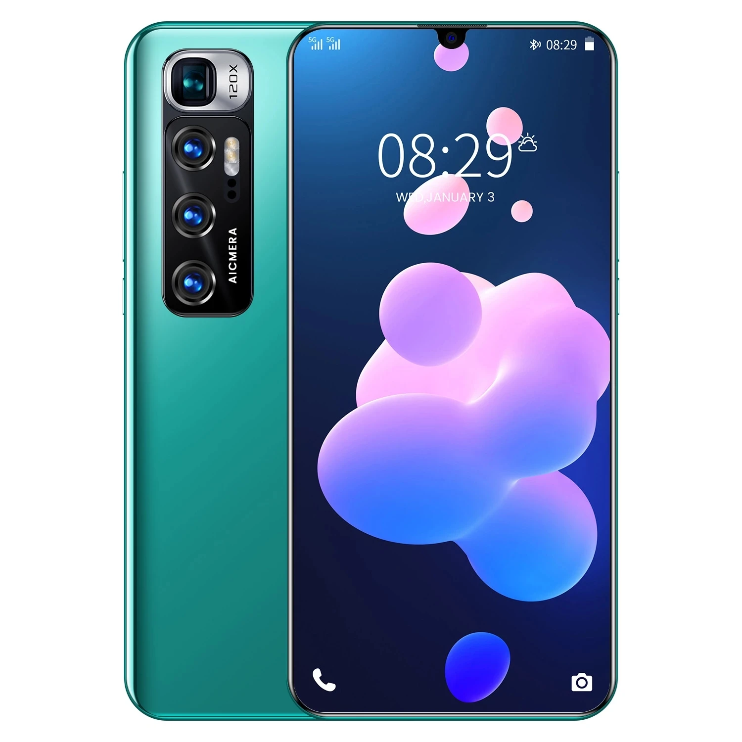 Смартфон Note 10 12 + 512 ГБ 5000 мАч 6 8 дюйма 4G| |