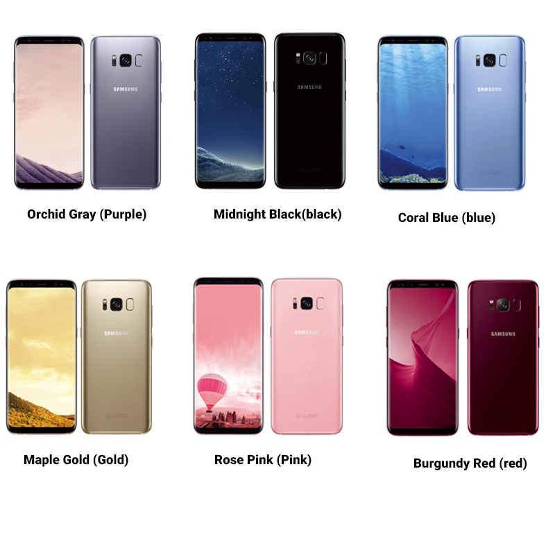 T-Mobile samsung Galaxy S8 G950U 64 Гб мобильный телефон 4G LTE Snapdragon 835 Восьмиядерный 4 Гб ram 5," NFC телефон G950T
