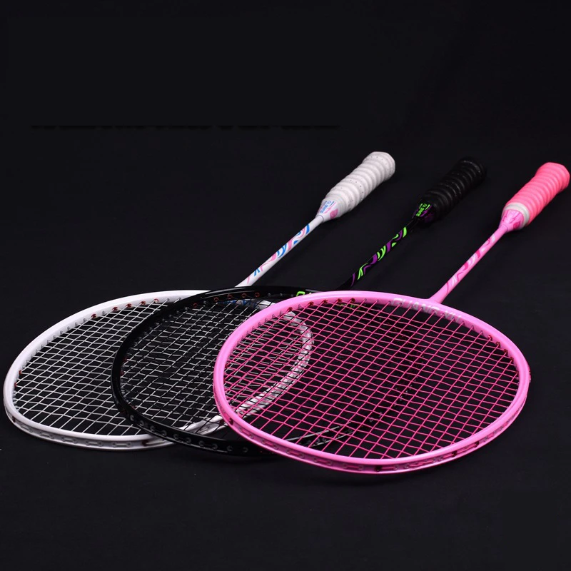 

Professional Full Carbon Fiber Racket Badminton Racket Single Shot Ultralight Adult Game Training Racket