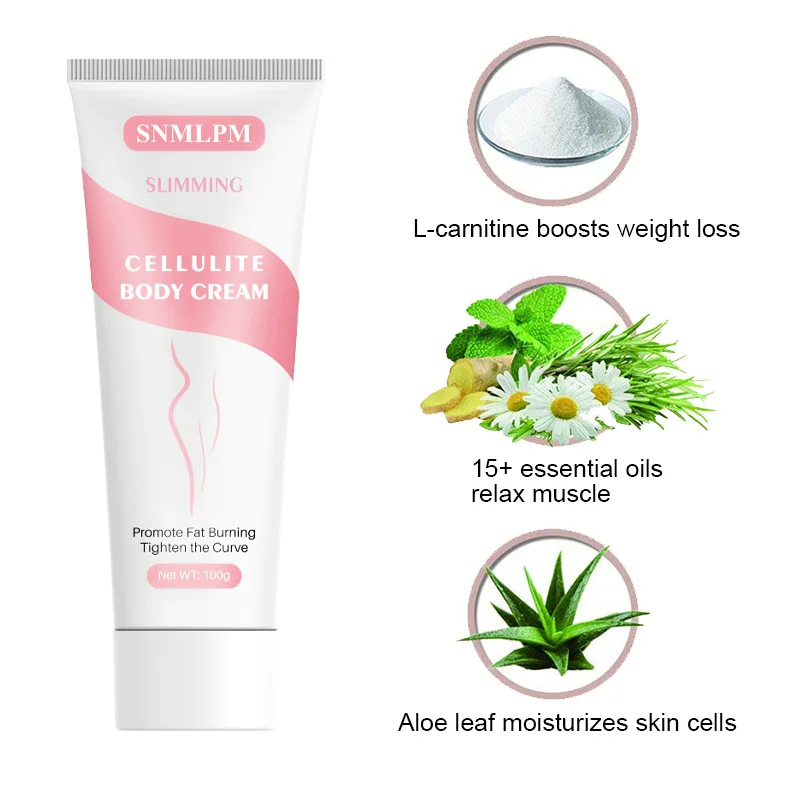 

100G Slimming Cream Slim Waist Beautiful Legs Big Stomach Fever Perspiration Massage Cream Promote Fat Burning Tighten The Curve