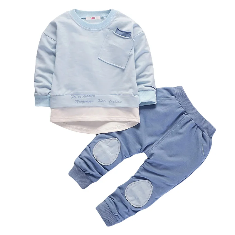 2020 Spring Autumn Newborn Clothes Baby Boys Set 2pcs Easter Outfit Suit Kids Costume For Girls Infant Clothing | Детская одежда и