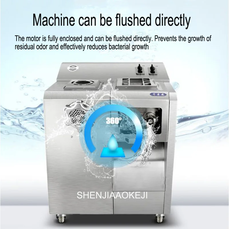 Нержавеющая сталь электрическая мясорубка Многофункциональный ломтерезка для