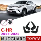 Брызговики для Toyota CHR 2021 2020 2019 2018 2017 C HR AX10, переднее и заднее Брызговики, брызговики