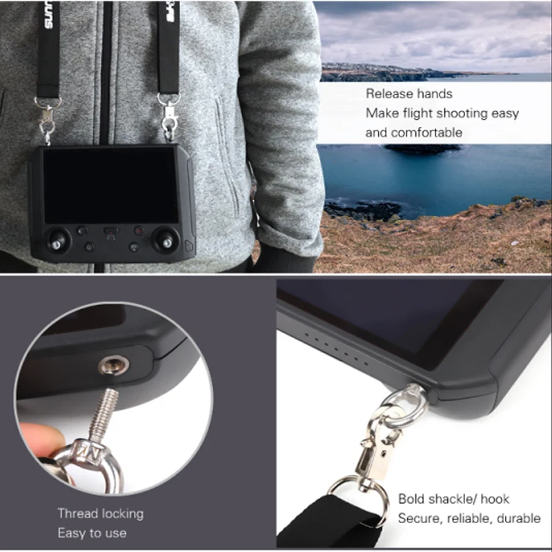 Neck Strap Lanyard for DJI Smart Controller 5.5-inch Screen Sling Remote Buckle MAVIC 2 Pro&ampZoom | Электроника