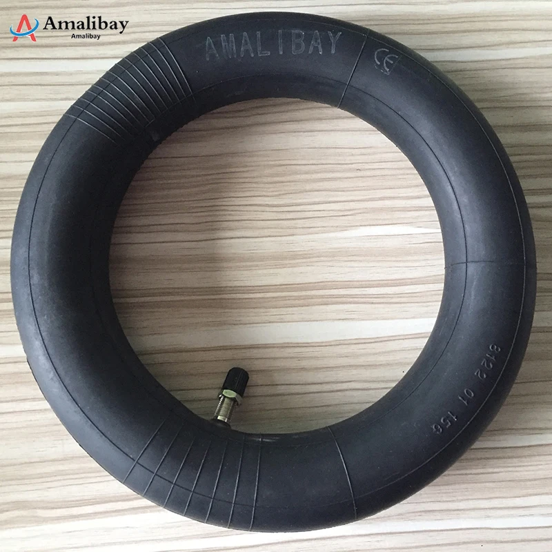 front tube Модернизированные 10 дюймовые шины для Xiaomi M365 Pro, утолщенные надувные колеса, шины с наружной внутренней трубкой, пневматические шины для скутеров Xiaomi - Цвет: front tube