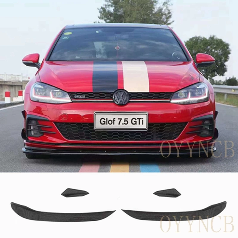 

for Volkswagen Golf 7.5GTI RZ front bumper blade trim body kit front lip