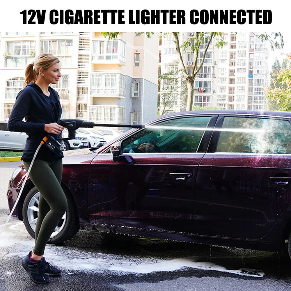 Мойка высокого давления для автомобиля пенораспылитель шлангов моек 12 В|Мойки